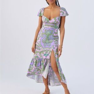 UO maxi paisley sundress (never worn)